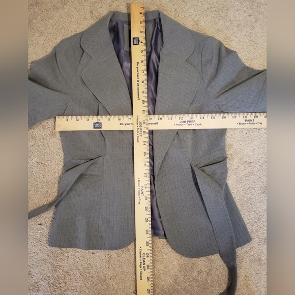 ❤️ THE LIMITED COLLECTION WOMEN'S BLAZER SHORT SLEEVED SIZE SMALL GRAY ❤️ - Picture 9 of 11